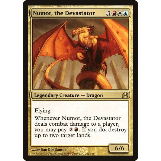Image for Numot, the Devastator (215) (CMD) - Magic: The Gathering