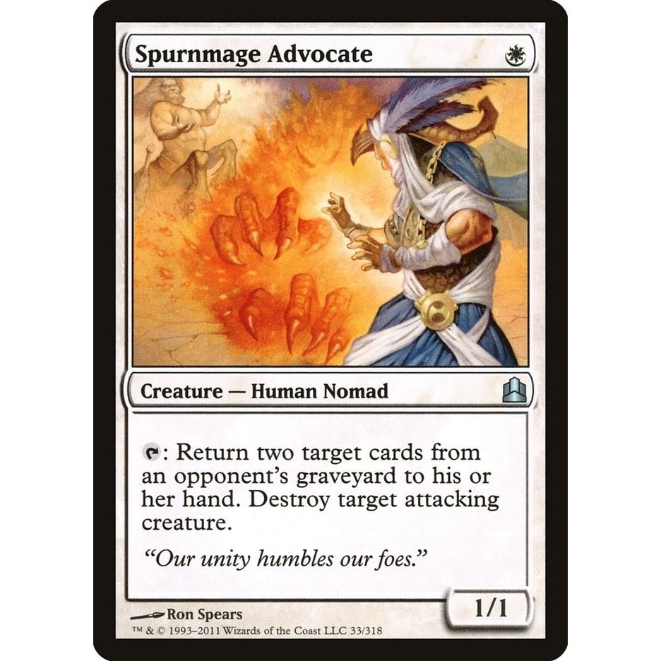 Image for Spurnmage Advocate (33) (CMD) - Magic: The Gathering