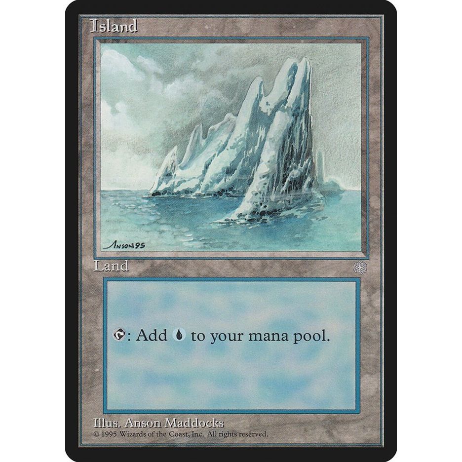 Image for Island (334) (334) (ICE) - Magic: The Gathering
