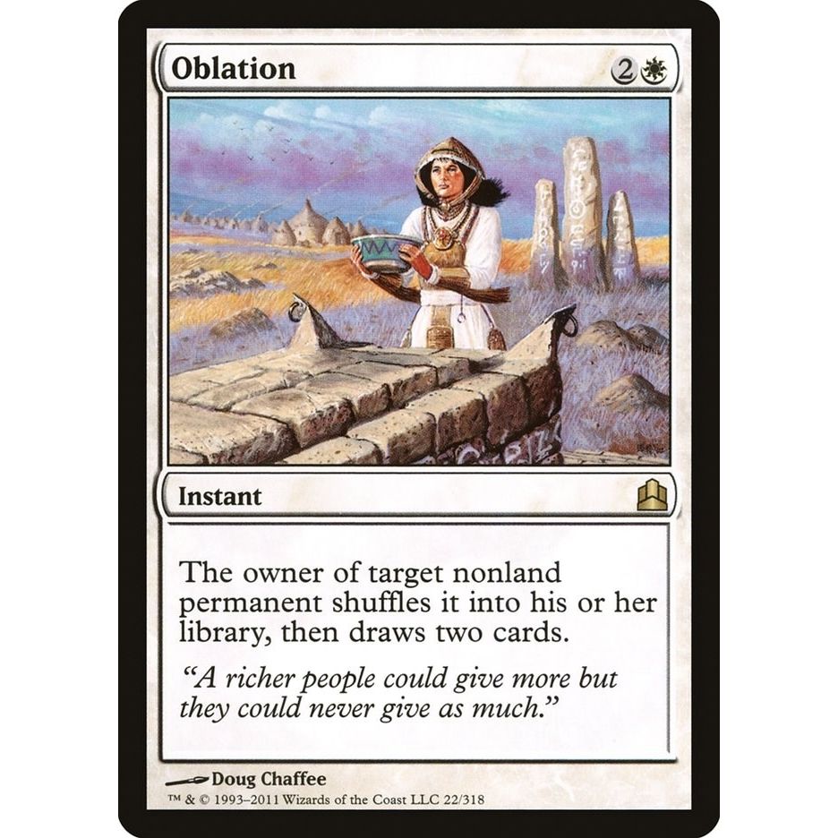 Image for Oblation (22) (CMD) - Magic: The Gathering