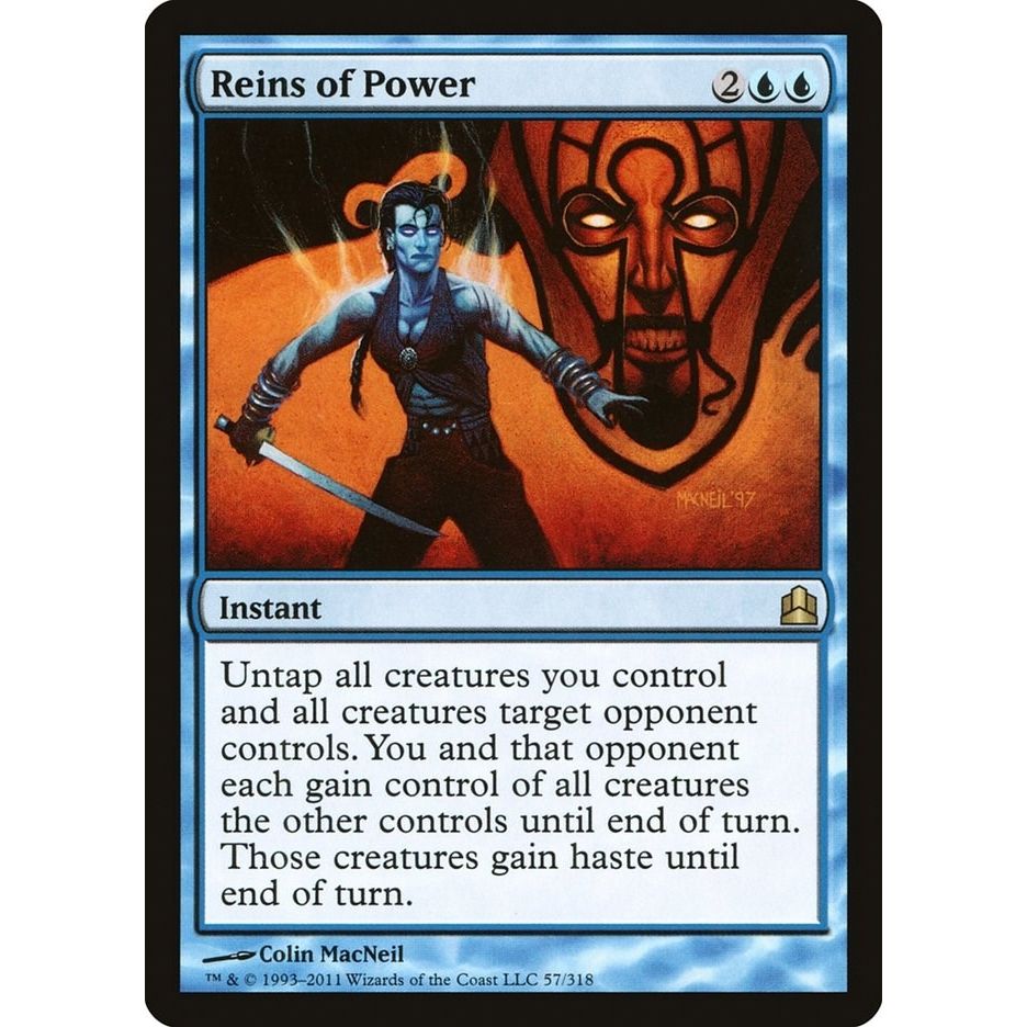 Image for Reins of Power (57) (CMD) - Magic: The Gathering