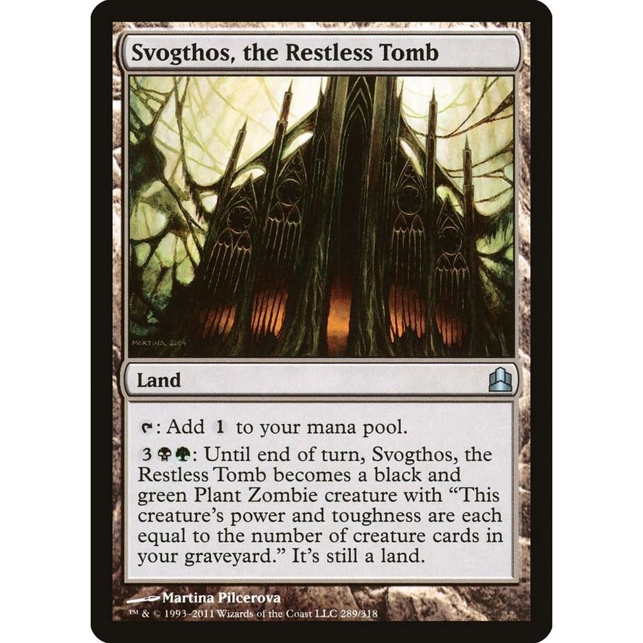 Image for Svogthos, the Restless Tomb (289) (CMD) - Magic: The Gathering