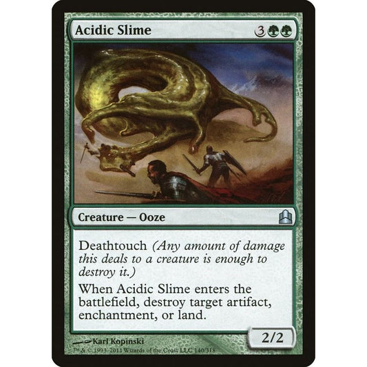Image for Acidic Slime (140) (CMD) - Magic: The Gathering