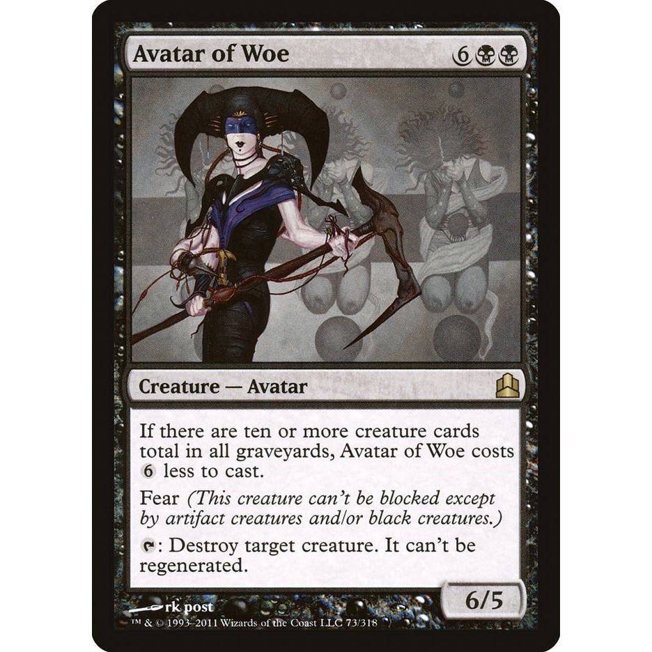 Image for Avatar of Woe (73) (CMD) - Magic: The Gathering