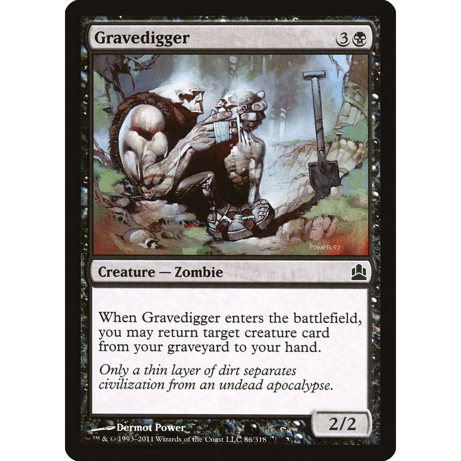 Image for Gravedigger (86) (CMD) - Magic: The Gathering