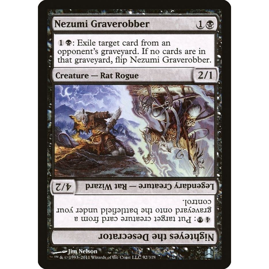 Image for Nezumi Graverobber // Nighteyes the Desecrator (92) (CMD) - Magic: The Gathering