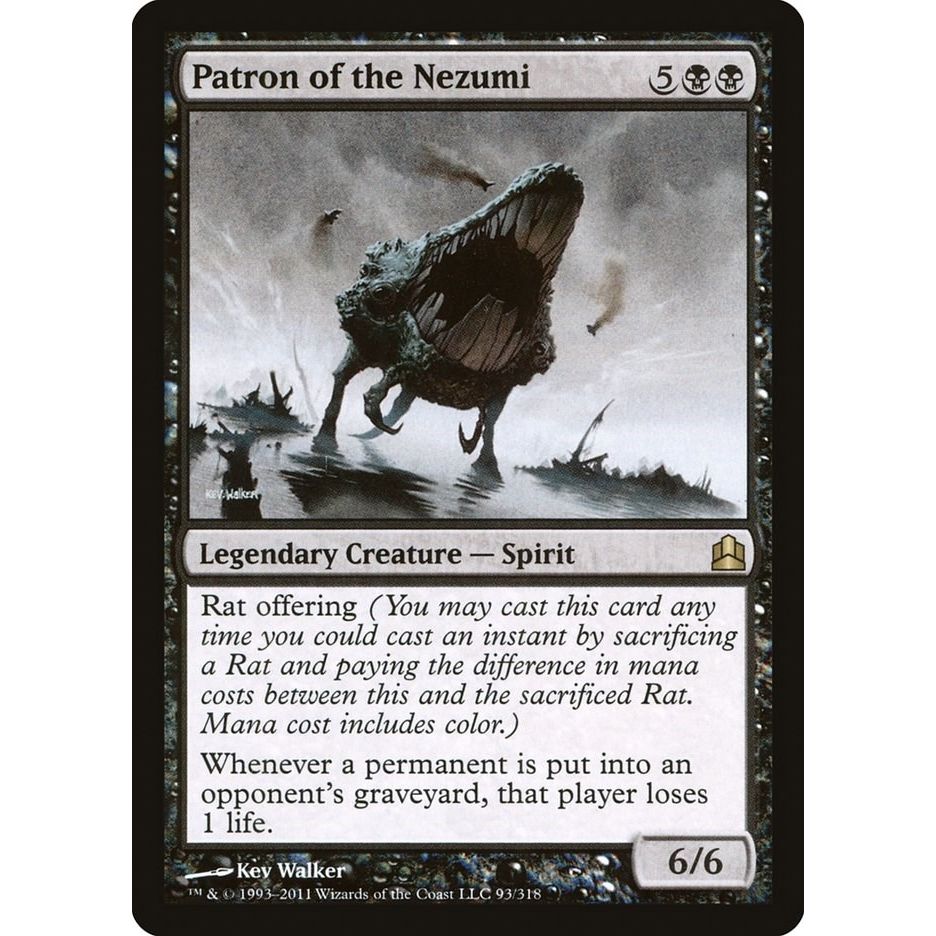 Image for Patron of the Nezumi (93) (CMD) - Magic: The Gathering