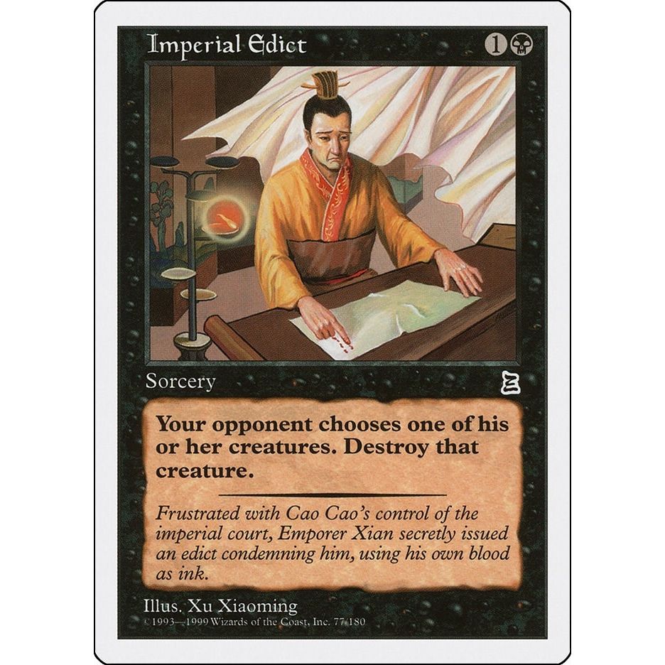 Image for Imperial Edict (77) (PTK) - Magic: The Gathering