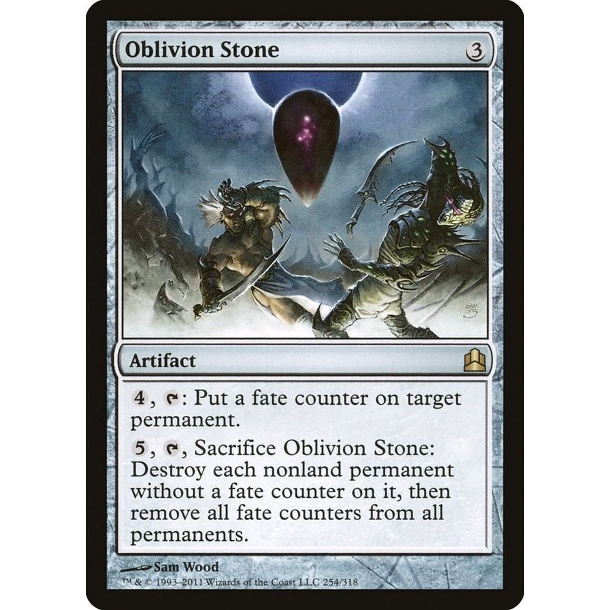 Image for Oblivion Stone (254) (CMD) - Magic: The Gathering