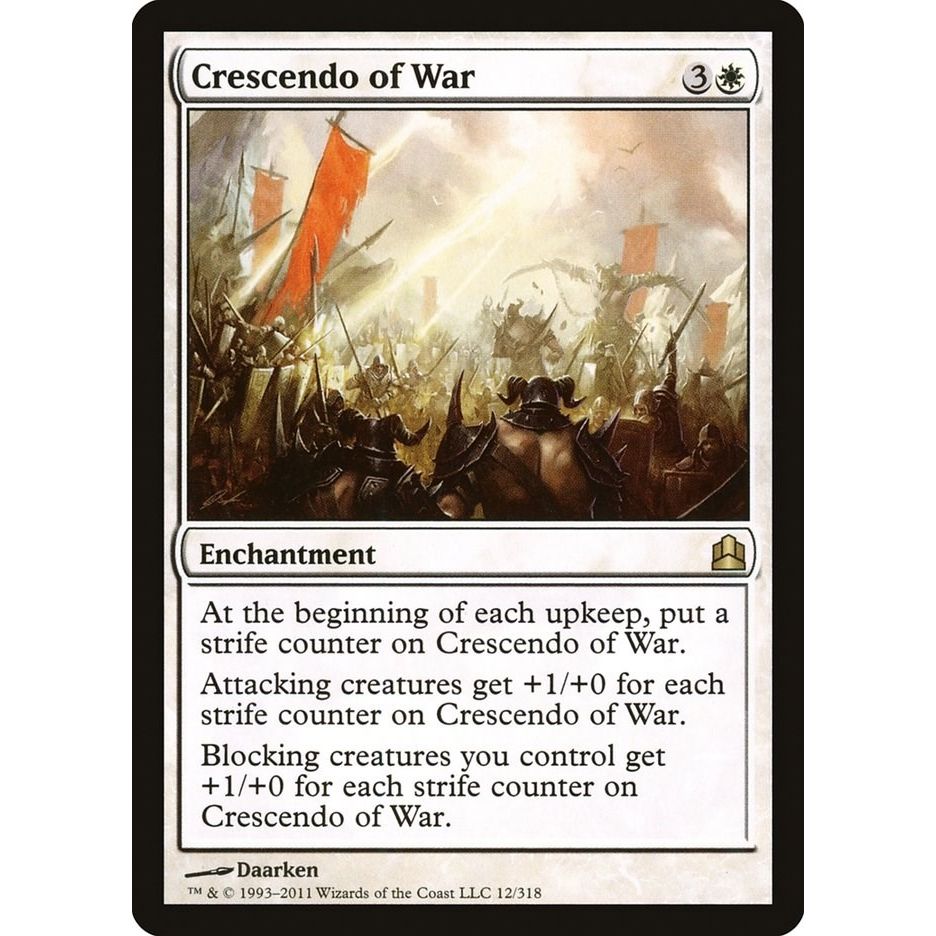 Image for Crescendo of War (12) (CMD) - Magic: The Gathering
