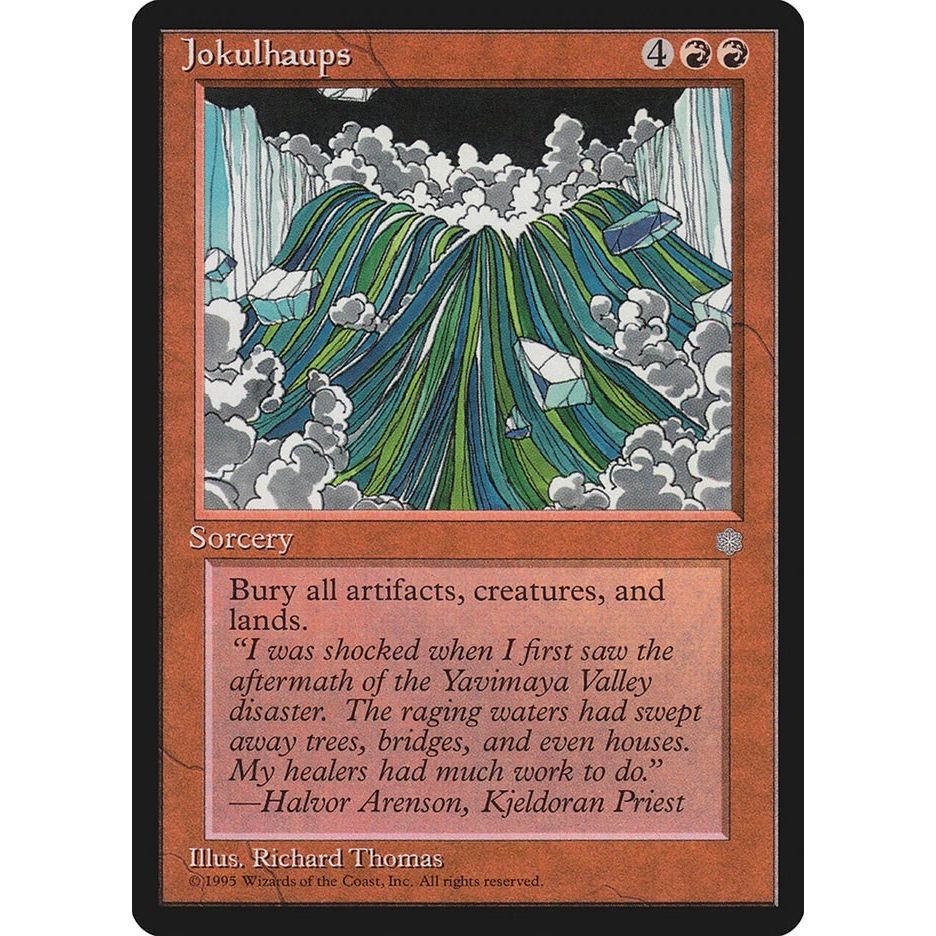 Image for Jokulhaups (ICE) - Magic: The Gathering