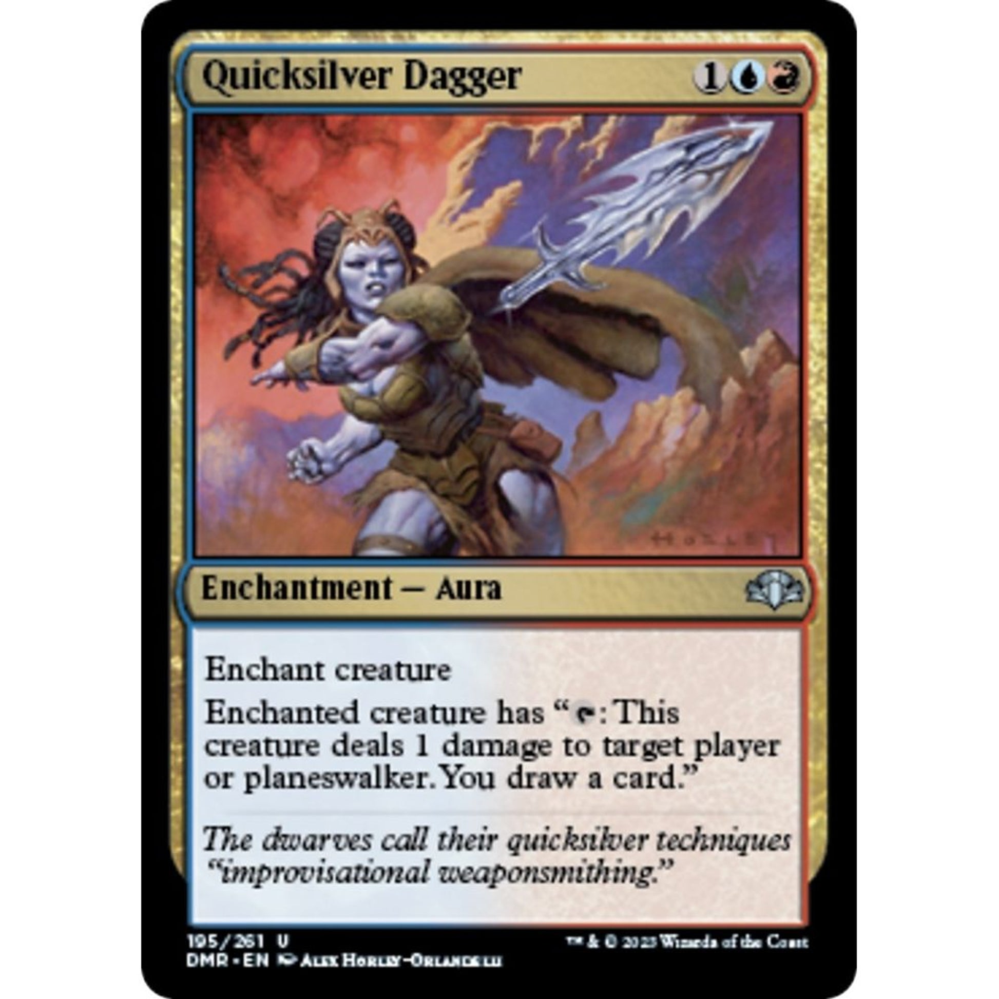 Image for Quicksilver Dagger (195) (DMR) - Magic: The Gathering