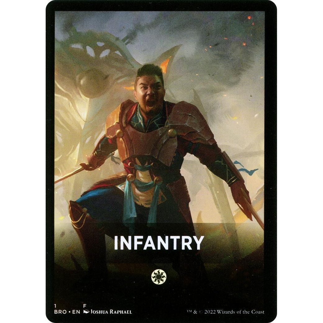 Image for Infantry Theme Card (1) (BRO) - Magic: The Gathering