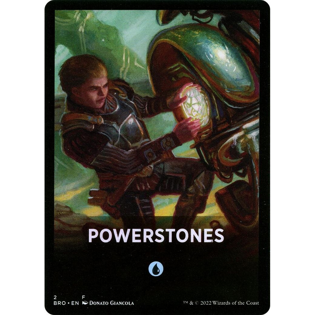 Image for Powerstones Theme Card (2) (BRO) - Magic: The Gathering