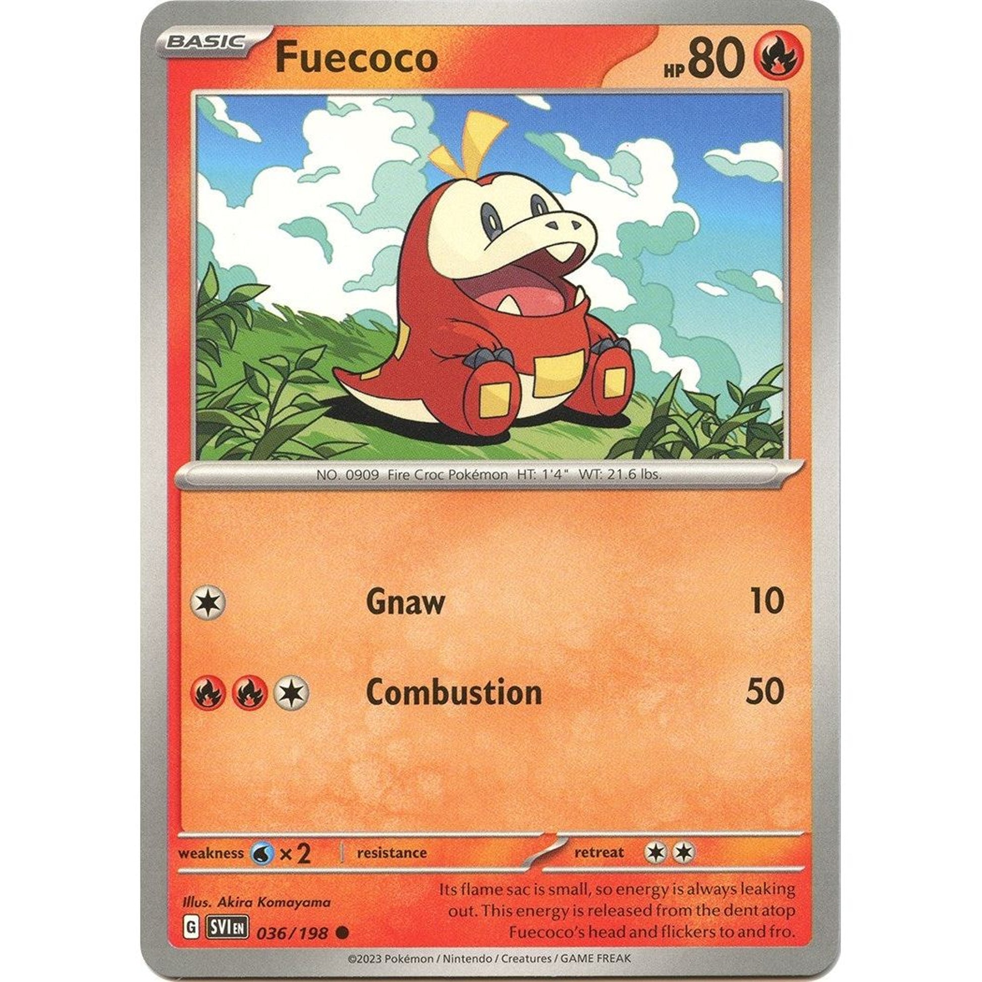Image for Fuecoco (036/198) (SVI) - Pokemon