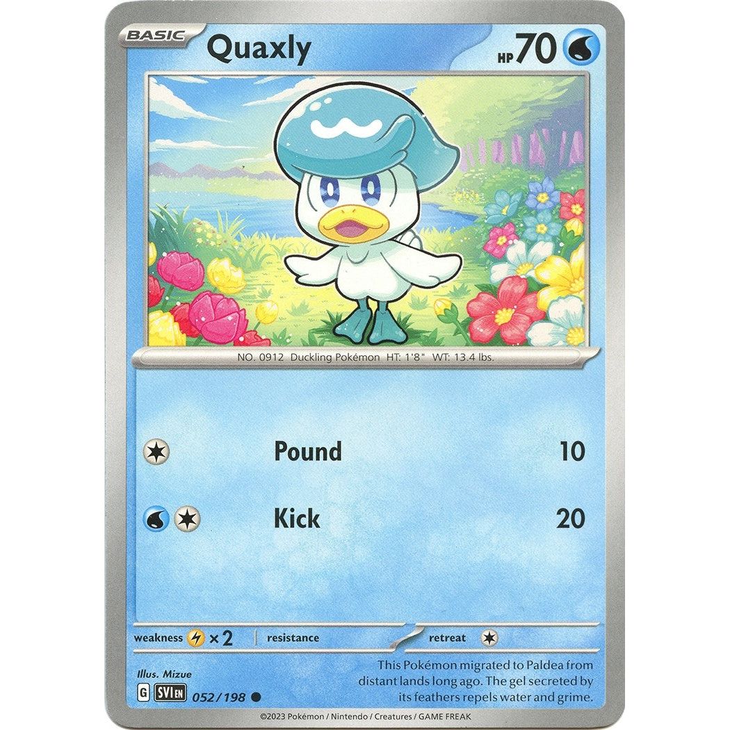 Image for Quaxly (052/198) (SVI) - Pokemon