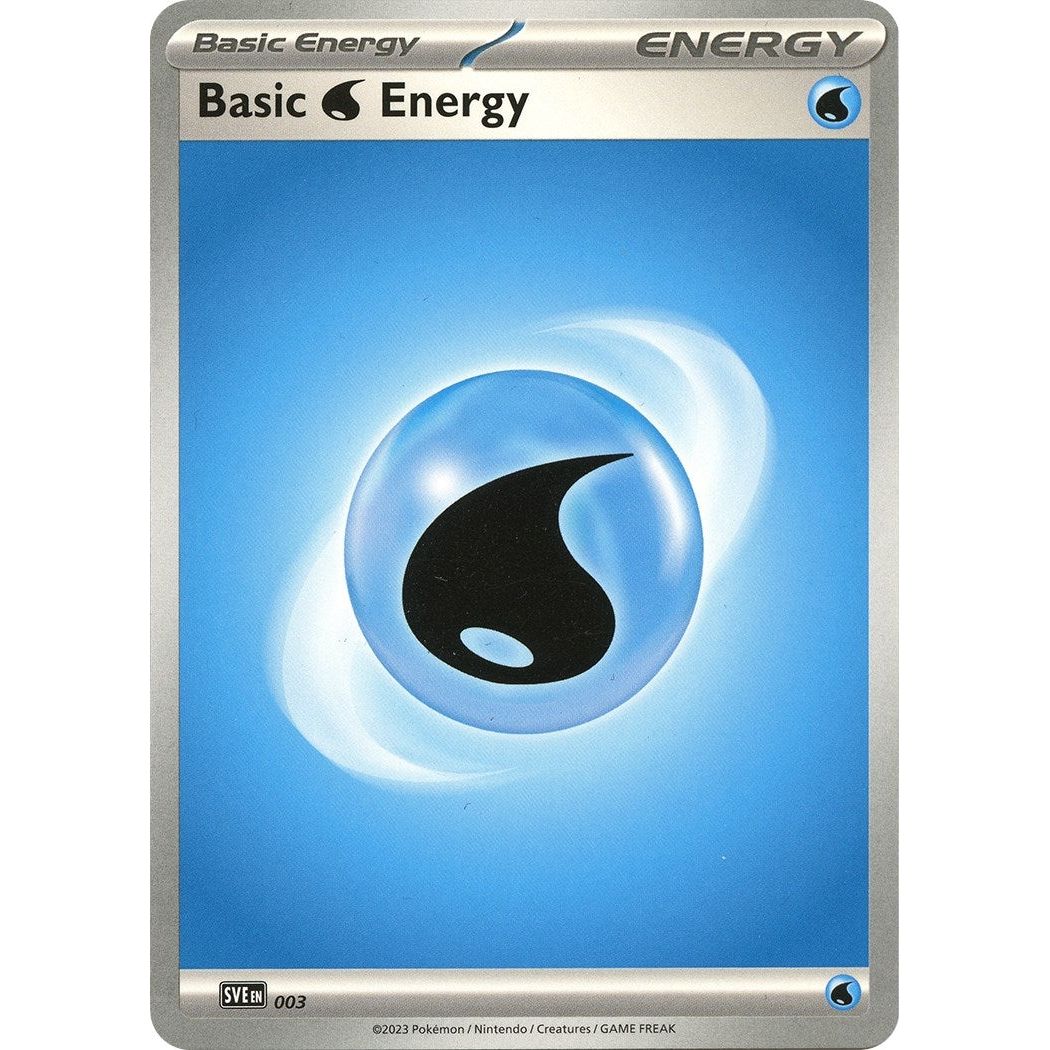 Image for Basic Water Energy (003) (SVI) - Pokemon
