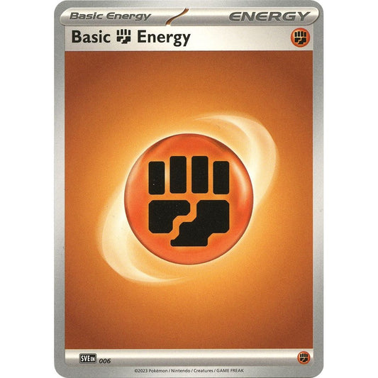 Image for Basic Fighting Energy (006) (SVI) - Pokemon
