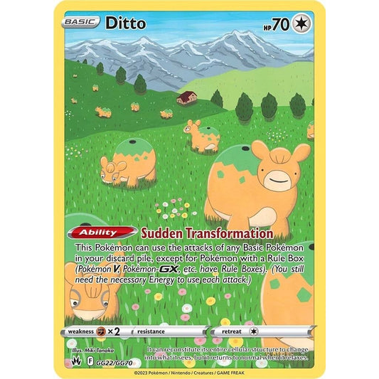 Image for Ditto (GG22/GG70) (CRZ:GG) - Pokemon
