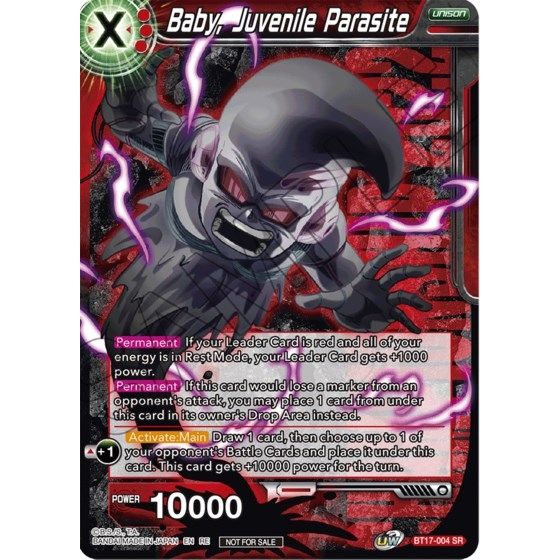 Image for Baby, Juvenile Parasite (Championship 2022 Celebration Pack) (BT17-004) (PR) - Dragon Ball Super: Masters