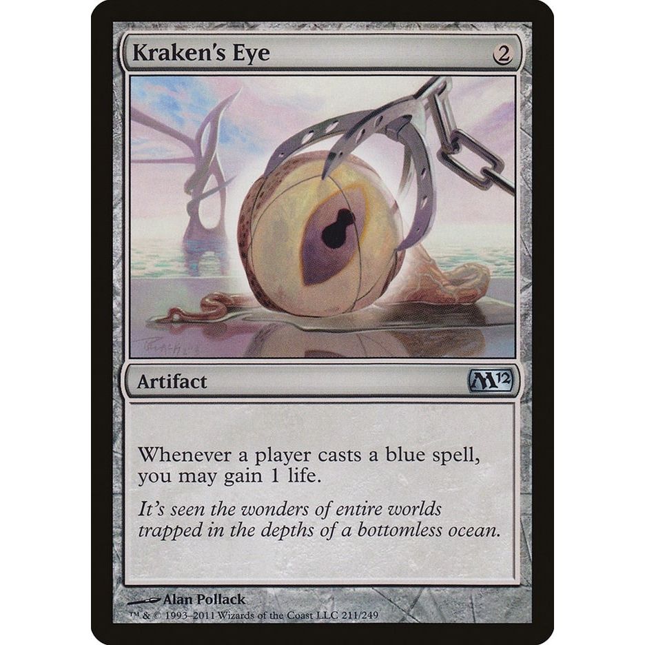 Image for Kraken's Eye (211) (M12) - Magic: The Gathering