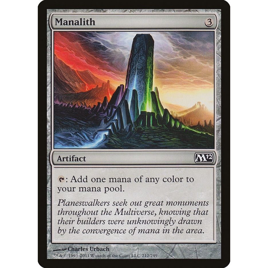 Image for Manalith (212) (M12) - Magic: The Gathering