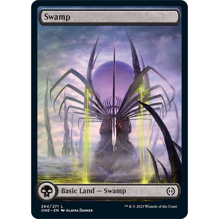 Image for Swamp (264) - Full Art (264) (ONE) - Magic: The Gathering