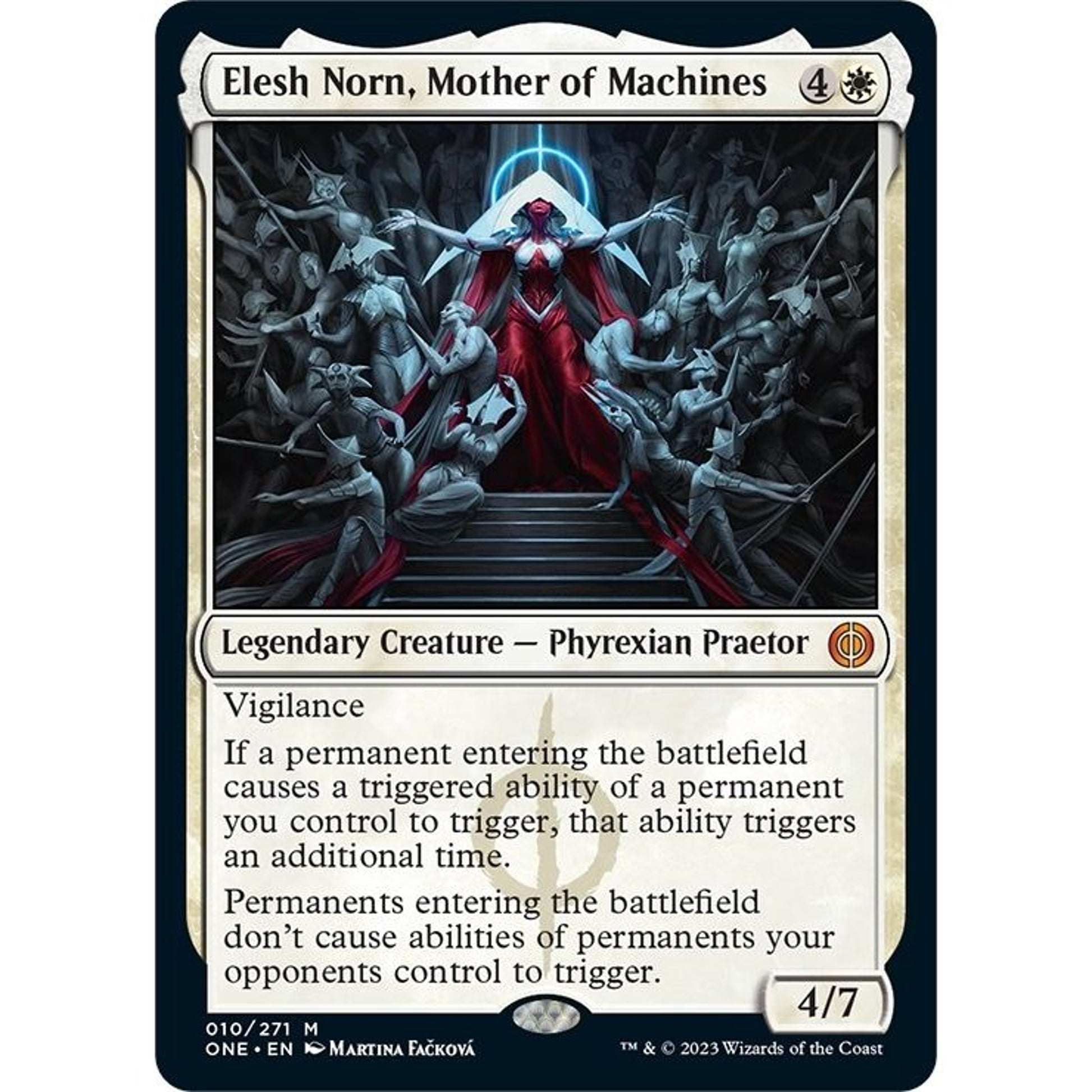 Image for Elesh Norn, Mother of Machines (10) (ONE) - Magic: The Gathering