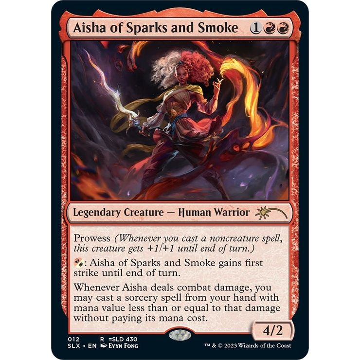 Image for Aisha of Sparks and Smoke (12) (SLX) - Magic: The Gathering