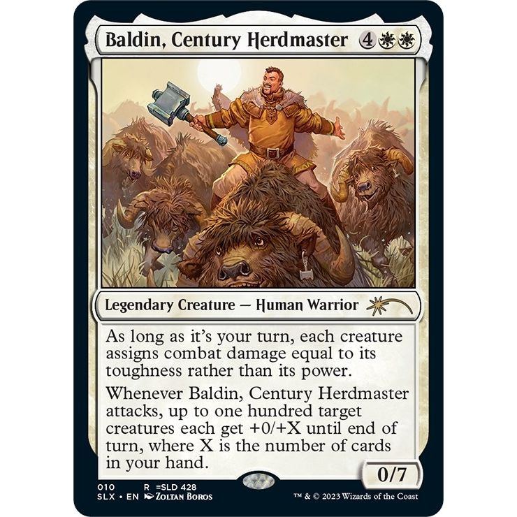 Image for Baldin, Century Herdmaster (10) (SLX) - Magic: The Gathering