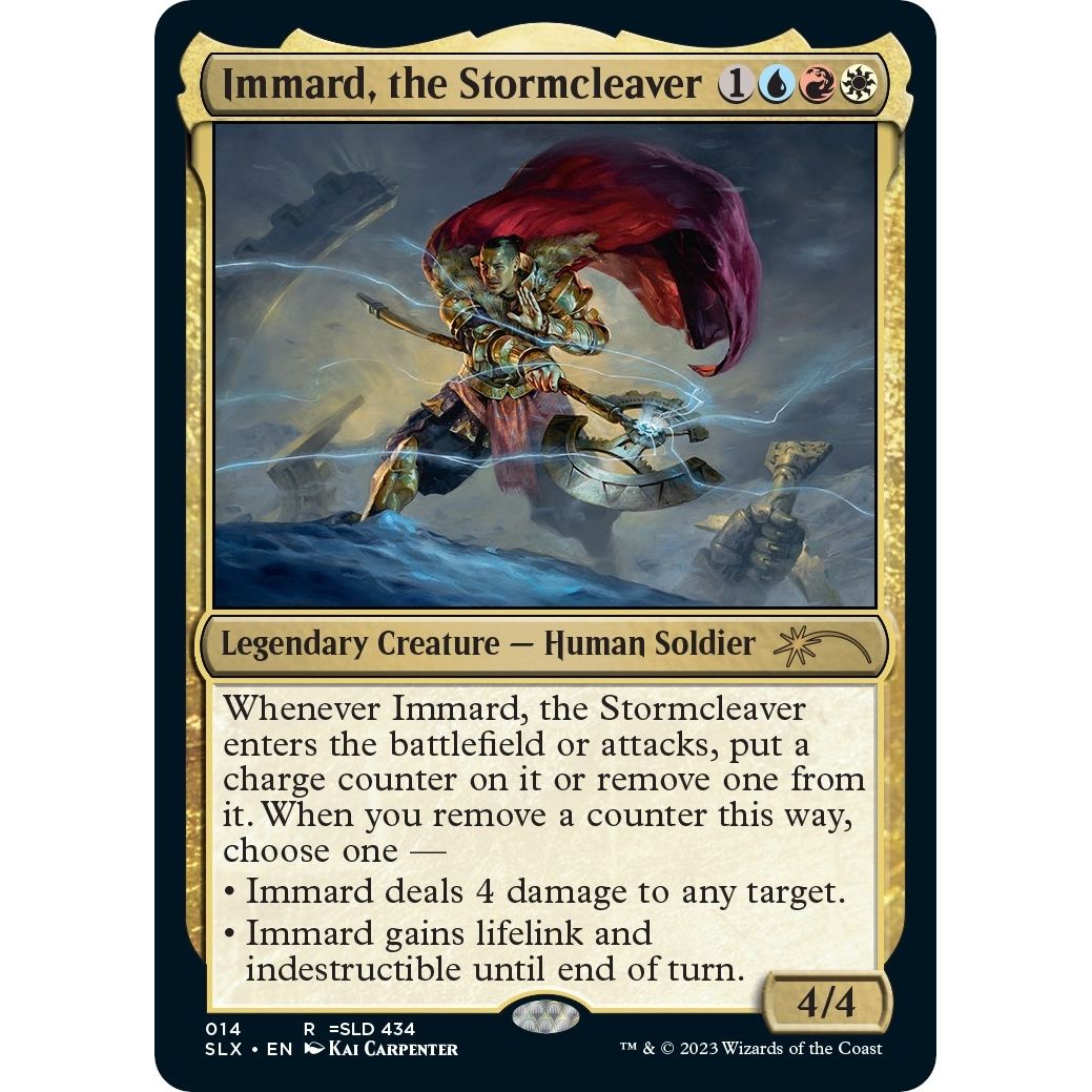 Image for Immard, the Stormcleaver (14) (SLX) - Magic: The Gathering
