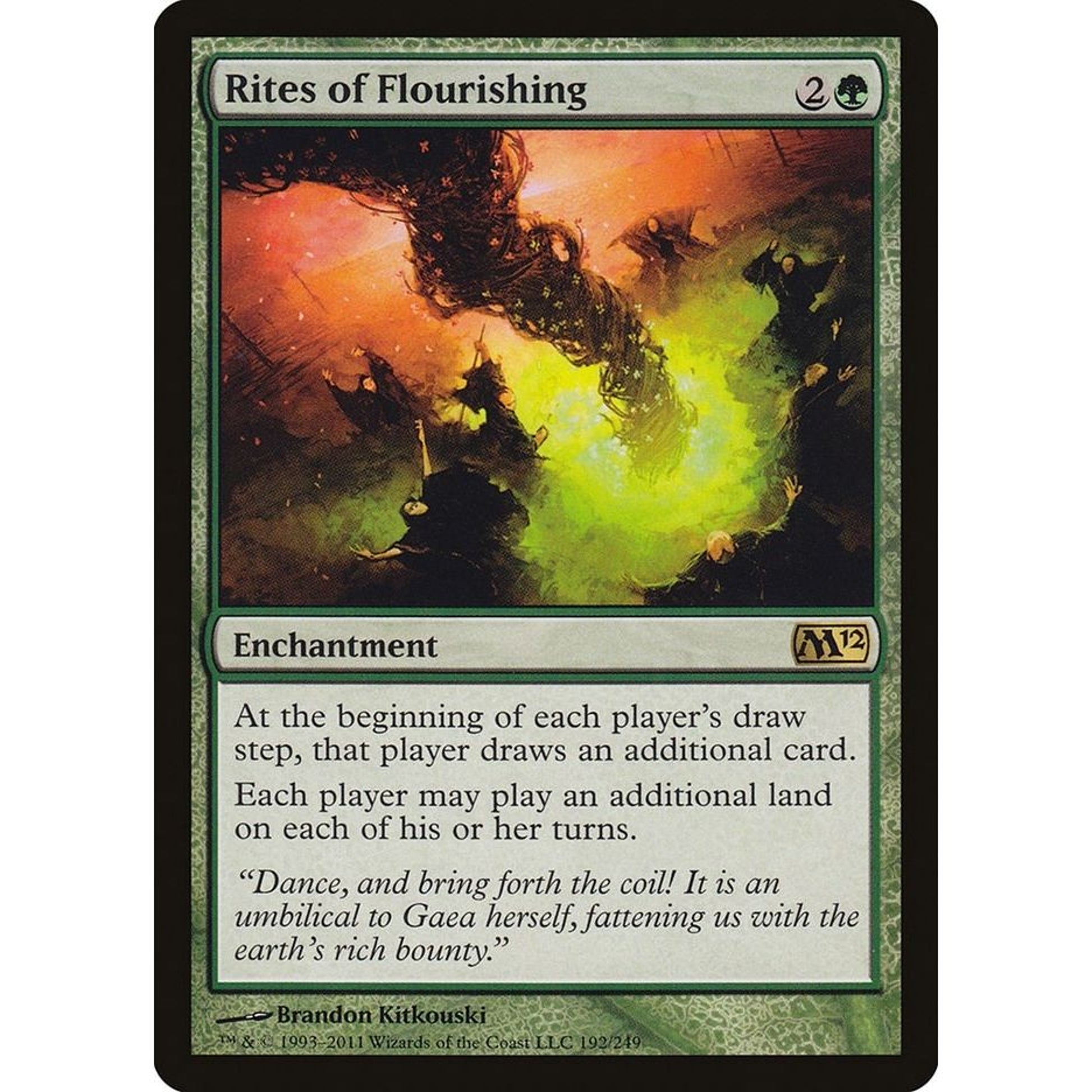 Image for Rites of Flourishing (192) (M12) - Magic: The Gathering
