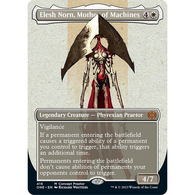 Image for Elesh Norn, Mother of Machines (Concept Praetor) (416) (ONE) - Magic: The Gathering