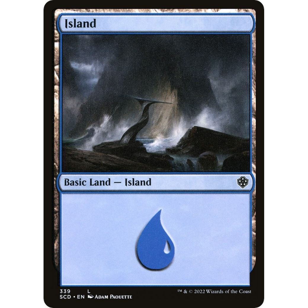 Image for Island (339) (339) (SCD) - Magic: The Gathering