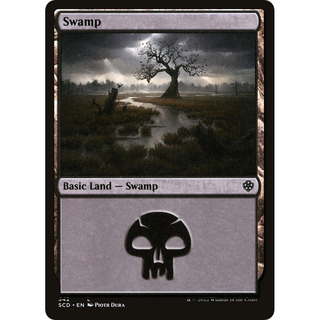 Image for Swamp (342) (342) (SCD) - Magic: The Gathering