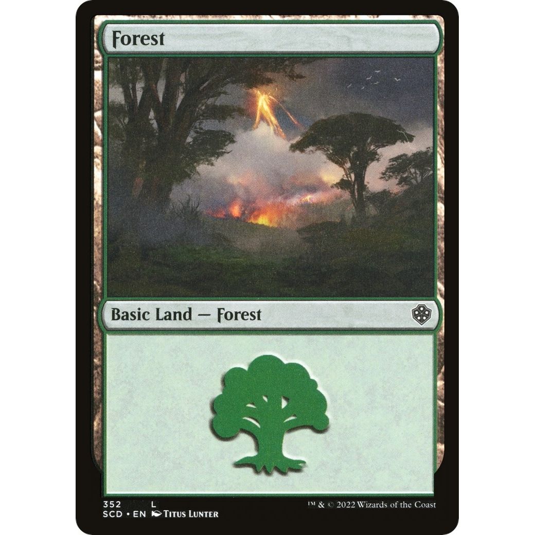 Image for Forest (352) (352) (SCD) - Magic: The Gathering
