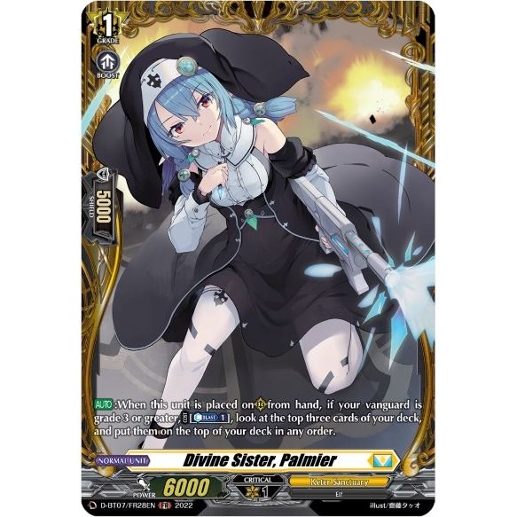 Image for Divine Sister, Palmier (FR) (D-BT07/FR28EN) (D-BT07) - Cardfight Vanguard