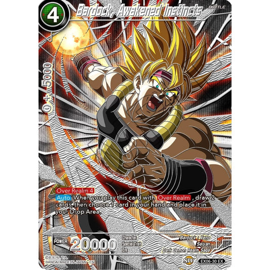 Image for Bardock, Awakened Instincts (EX06-30) (CSV3) - Dragon Ball Super: Masters