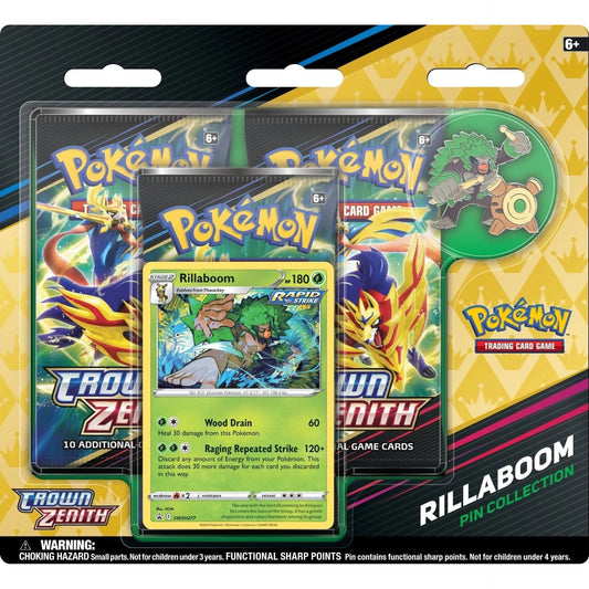 Image for Crown Zenith Pin Collection [Rillaboom] - Pokemon