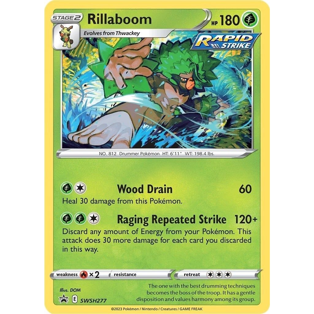 Image for Rillaboom - SWSH277 (SWSH277) (SWSD) - Pokemon