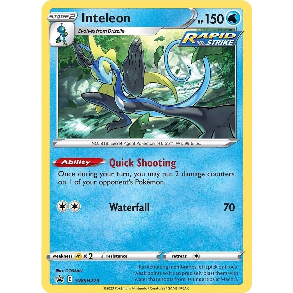 Image for Inteleon - SWSH279 (SWSH279) (SWSD) - Pokemon