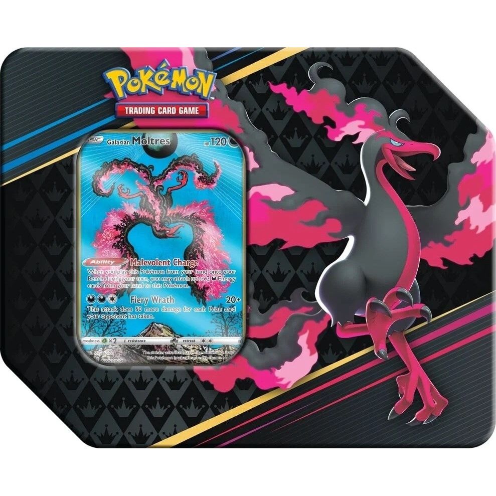 Image for Crown Zenith Tin [Galarian Moltres] - Pokemon