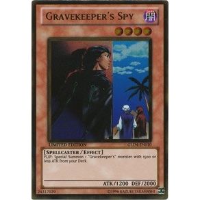 Image for Gravekeeper's Spy (GLD4-EN010) (GLD4) - YuGiOh