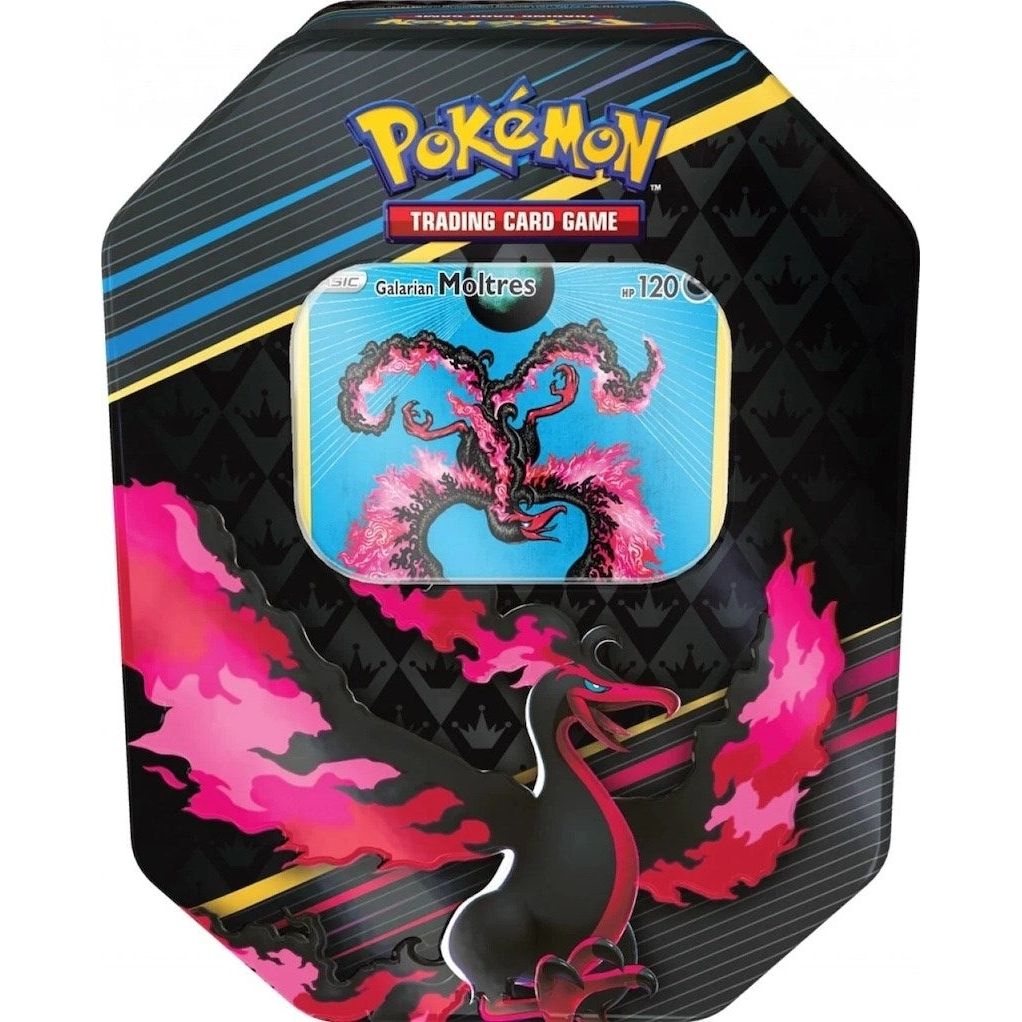 Image for Crown Zenith Tin [Galarian Moltres] (International Version) - Pokemon