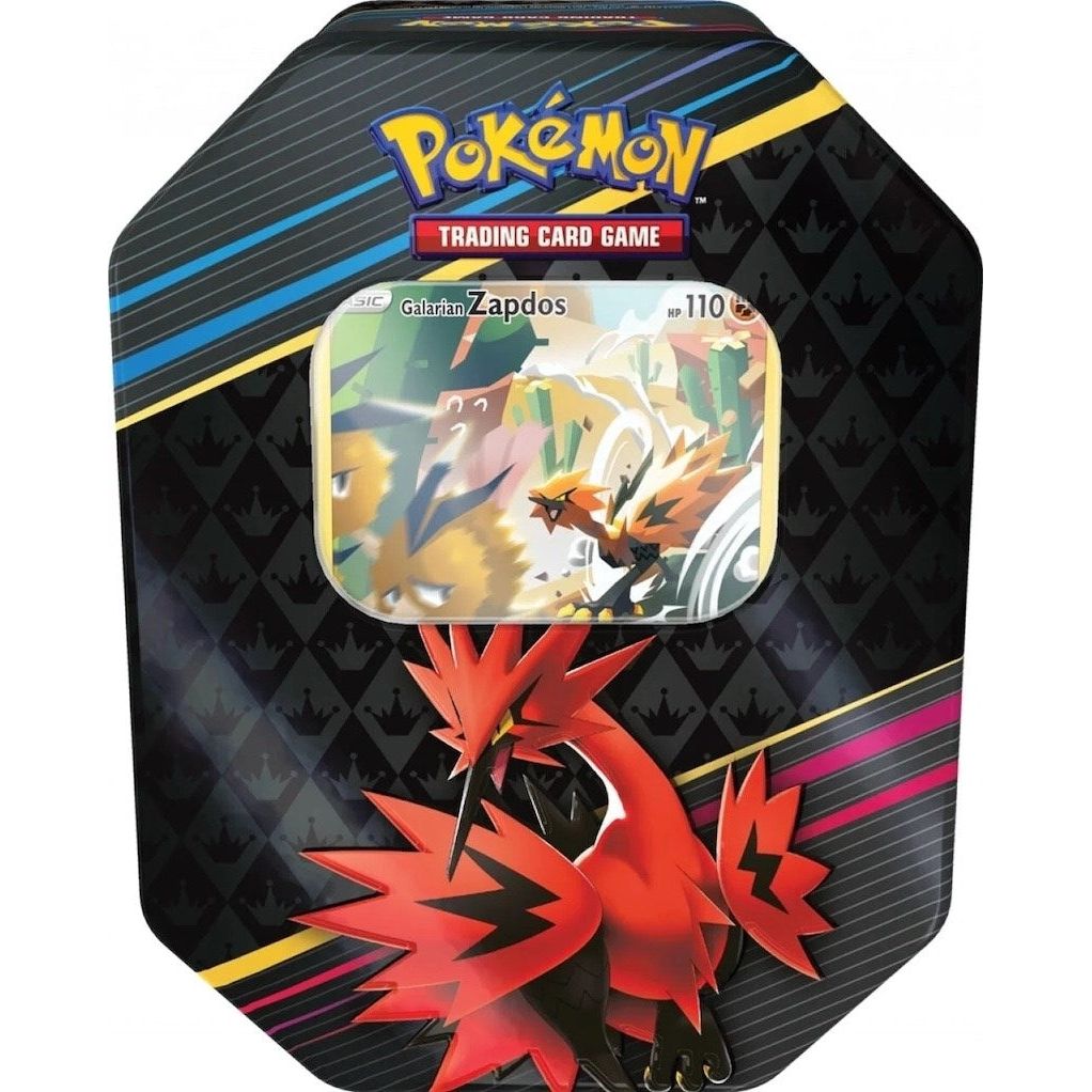 Image for Crown Zenith Tin [Galarian Zapdos] (International Version) - Pokemon