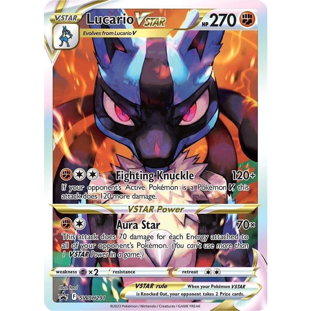 Image for Lucario VSTAR - SWSH291 (SWSH291) (SWSD) - Pokemon