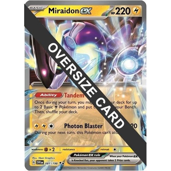 Image for Miraidon ex (081/198) (PR) - Pokemon