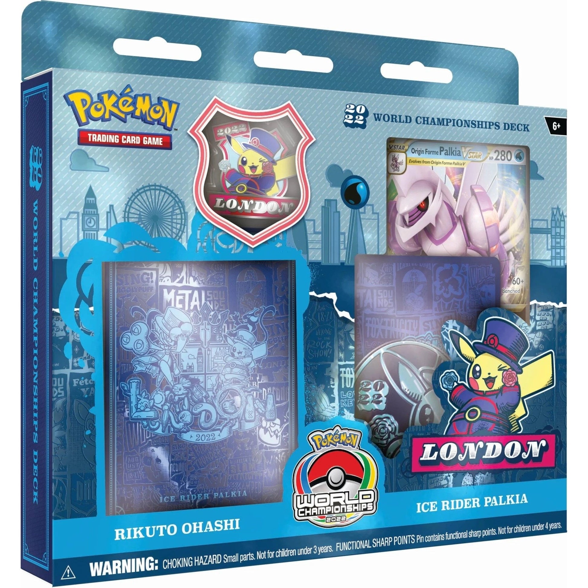 Image for 2022 World Championship Deck: Rikuto Ohashi (Ice Rider Palkia) - Pokemon