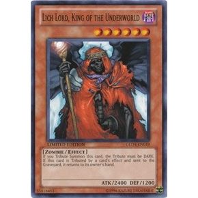 Image for Lich Lord, King of the Underworld (GLD4-EN019) (GLD4) - YuGiOh