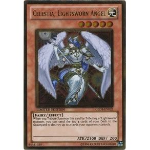Image for Celestia, Lightsworn Angel (GLD4-EN025) (GLD4) - YuGiOh